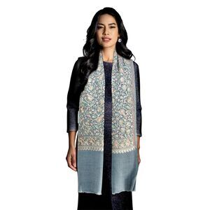 Finewool Cashmere Full Jaal Pure Cashmere Scarf For 4781